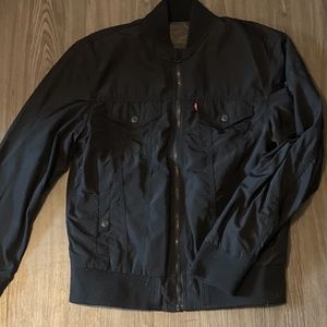 Premium Levi’s Zip-Up Nylon Bomber Jacket